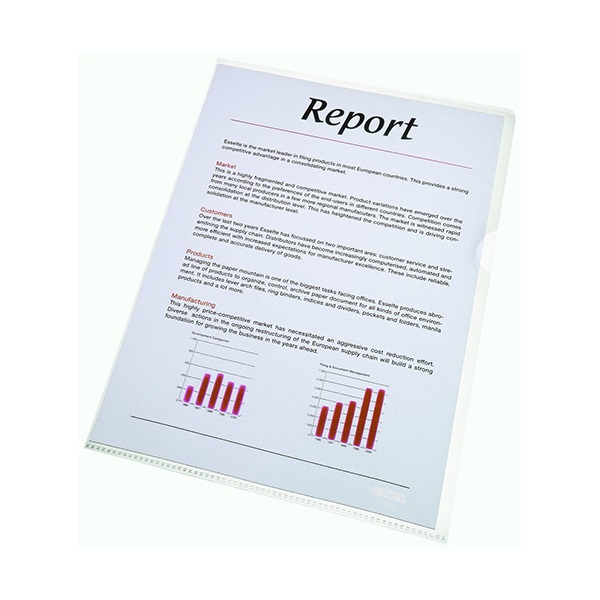 Genotherm ESSELTE A/4 100 mikron 100% Recycled PP 1db Esselte: 627496 