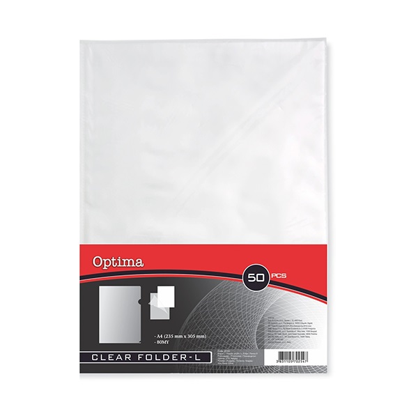 Genotherm OPTIMA A/4 80 mikron víztiszta 50 db/csomag 