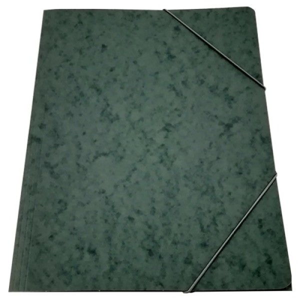 Gumis mappa A/4 prespán szürke 345gr