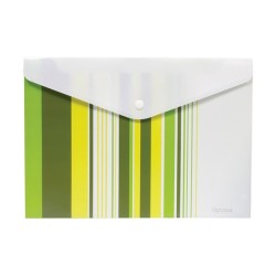 Irattasak OPTIMA A/4 patentos csíkos mintás