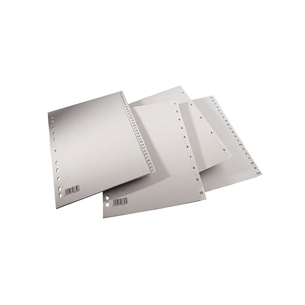 Regiszter SPOKO A/4 műanyag A-Z 