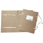 Szalagos irományfedelek