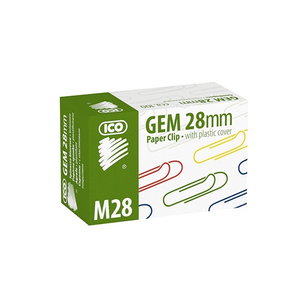 Gemkapocs ICO M28 28mm színes 
