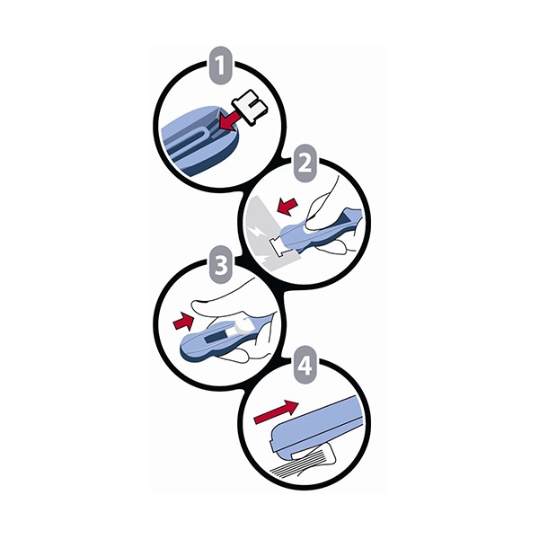 Iratcsíptető ICO Magic Clipper + kapocs 