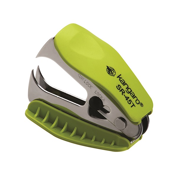 Kapocskiszedő KANGARO SR-45T biztonsági zárral zöld színben 