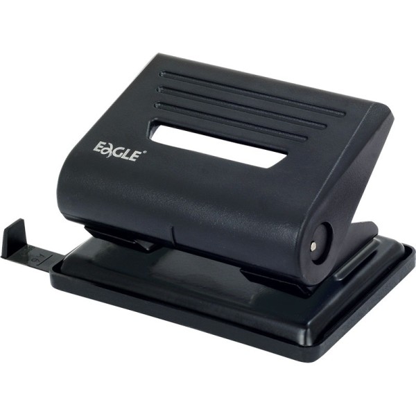 Lyukasztó EAGLE 837 2 lyukú fém 25 lap fekete 