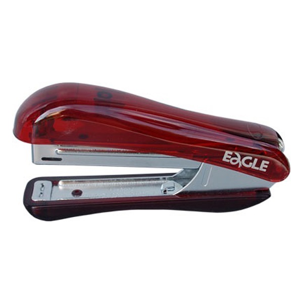 Tűzőgép EAGLE 5002 asztali 10 lap No.10 piros 