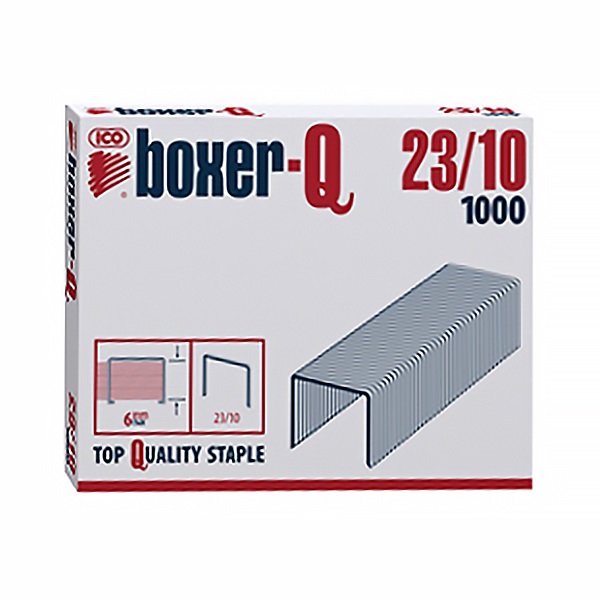 Tűzőkapocs BOXER Q 23/10 1000 db/dob 