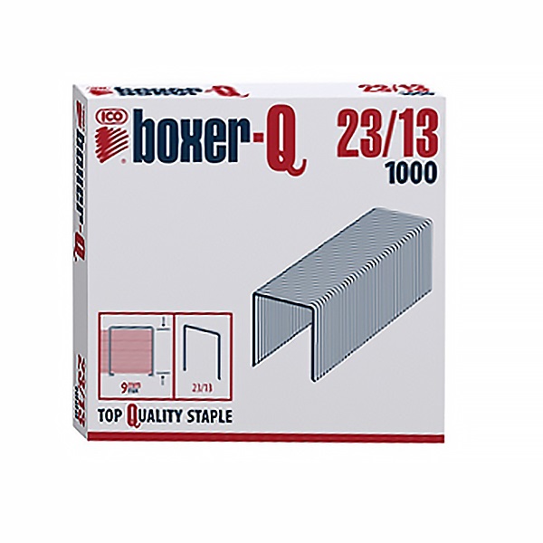 Tűzőkapocs BOXER Q 23/13 1000 db/dob 