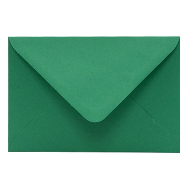 Boríték színes KASKAD LC/6 enyvezett 114x162mm 63 sötétzöld 1db
