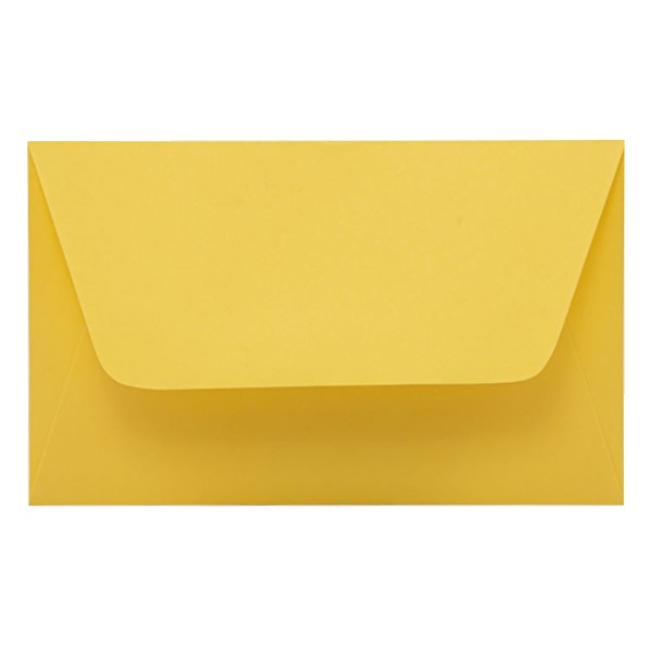 Névjegyboríték színes KASKAD enyvezett 70x105mm 57 citromsárga 1db
