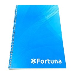 Spirálfüzet FORTUNA Basic A/4 70 lapos vonalas