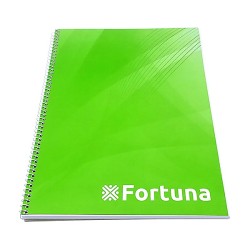 Spirálfüzet FORTUNA Basic A/4 70 lapos sima