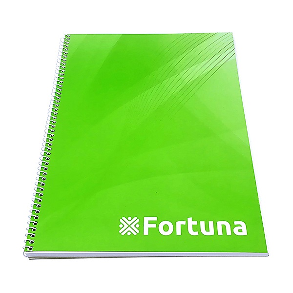 Spirálfüzet FORTUNA Basic A/4 70 lapos sima