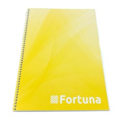 Spirálfüzet FORTUNA Basic A/4 70 lapos franciakockás