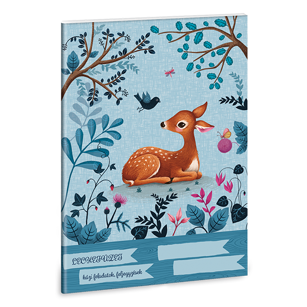 Leckefüzet ARS UNA A/5 32 lapos My Secret Garden