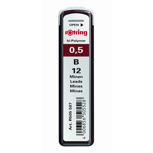 Grafitbél ROTRING 0,5mm B 