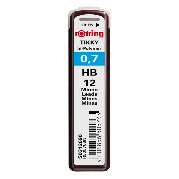 Grafitbél ROTRING 0,7mm HB 