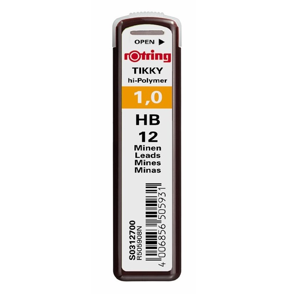 Grafitbél ROTRING 1,0mm HB 
