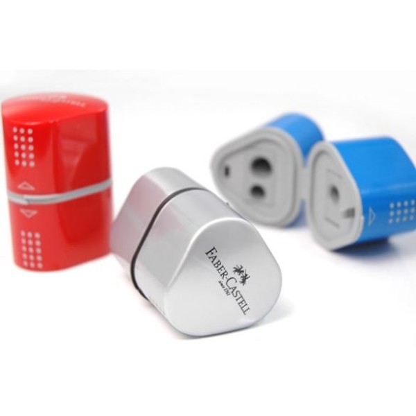 Hegyező FABER-CASTELL Grip trió szürke