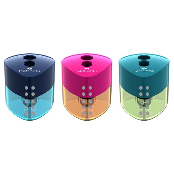 Hegyező FABER-CASTELL Grip 2 lyukú ROZSASZÍN