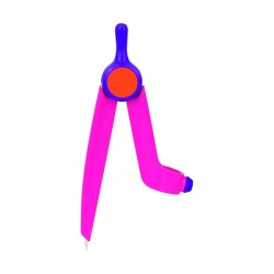 Körző FIORELLO műanyag ceruzatartó szárral