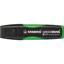 Szövegkiemelő STABILO Green Boss neon zöld környezetbarát