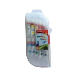 Tempera OPTIMA műanyag tokban 10 ml 10db-os készlet