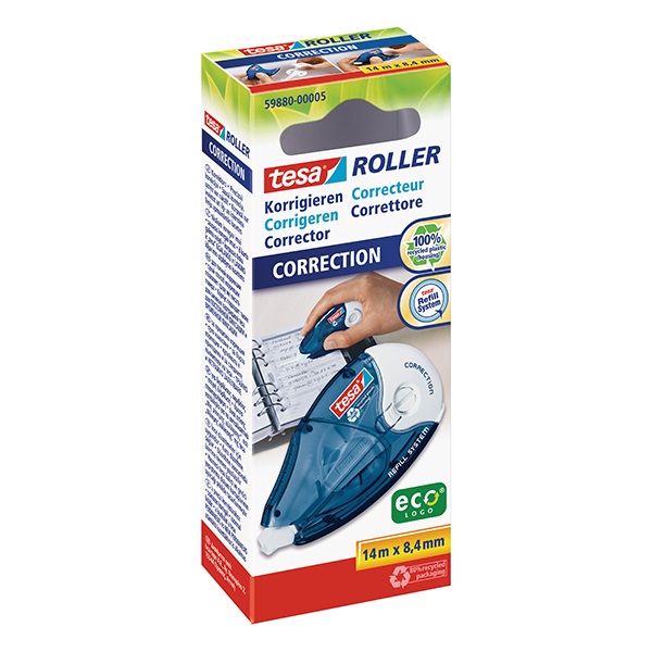Hibajavító roller TESA 59880 utántölthető 8,4mmx14m 