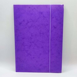 Gumis mappa A/5 prespán lila