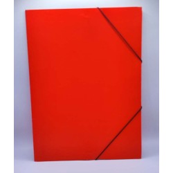 Gumis mappa A/4 piros