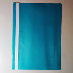 Gyorsfűző A/4 műanyag türkiz 