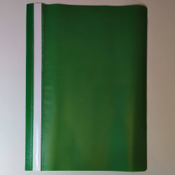 Gyorsfűző A/4 műanyag zöld 