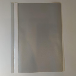 Gyorsfűző A/4 műanyag szürke 