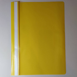 Gyorsfűző A/4 műanyag sárga 