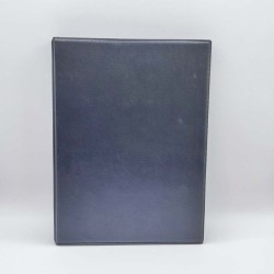 Gyűrűskönyv A/5 pvc 20mm 4 gyűrű fekete