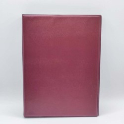 Gyűrűskönyv A/5 pvc 20mm 4 gyűrű bordó 