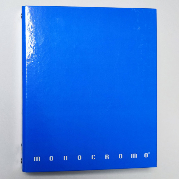 Gyűrűskönyv A/5 karton 35mm 4 gyűrű Pigna monocromo kék 