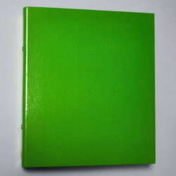 Gyűrűskönyv A/5 karton 35mm 2 gyűrű zöld 