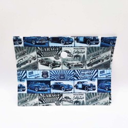 Irattasak mintás autós A/6 patentos