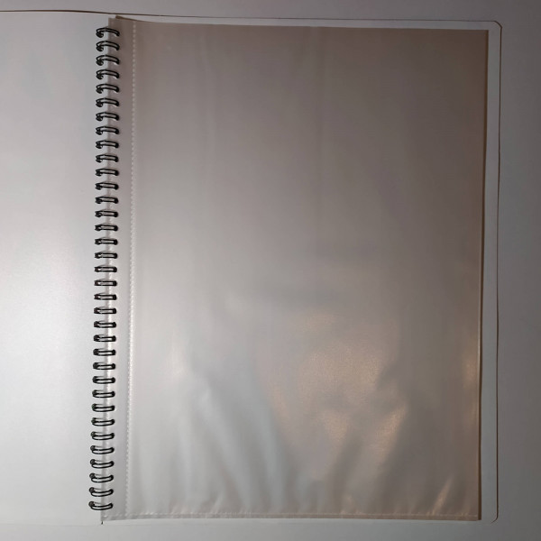 Iratvédő mappa Optima 40 tasakos mintás 