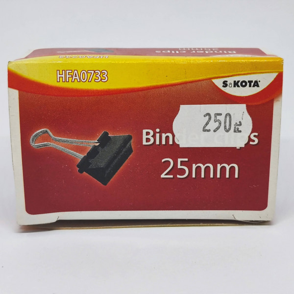 Binder csipesz 25mm 12 db/doboz 