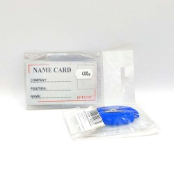 Névkitűző H-TONE kemény pvc nyakbaakasztós