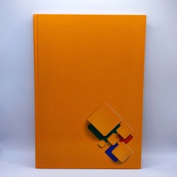 Regiszteres füzet A/4 keményfedeles 96 lapos vonalas