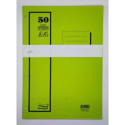 Gyűrűskönyv betét NYOMELL A/4 50 lapos 4 lyukú sima