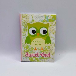 Jegyzetfüzet A/7 puhafedeles sima