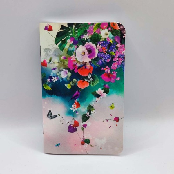 Jegyzetfüzet A/7 puhafedeles sima