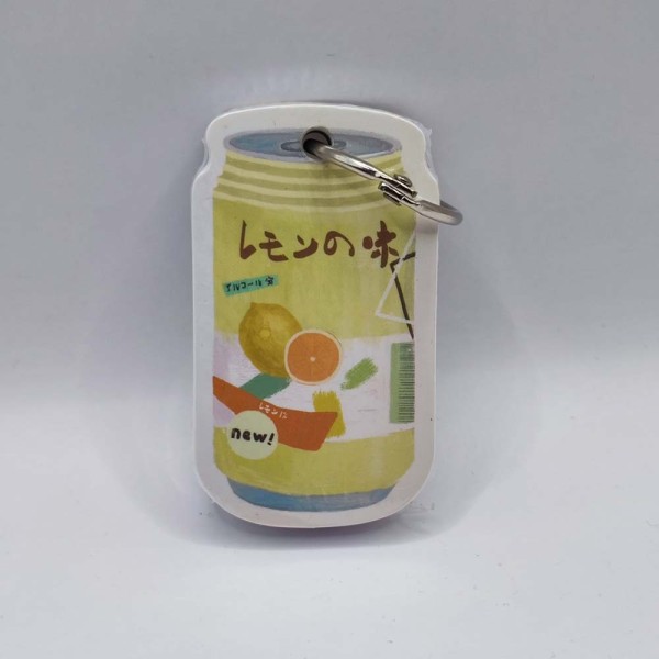 Jegyzetfüzet 4x7cm kulcstartós mini 