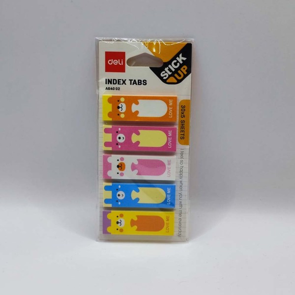 Oldaljelölő papír 45x15mm 5x30 lap