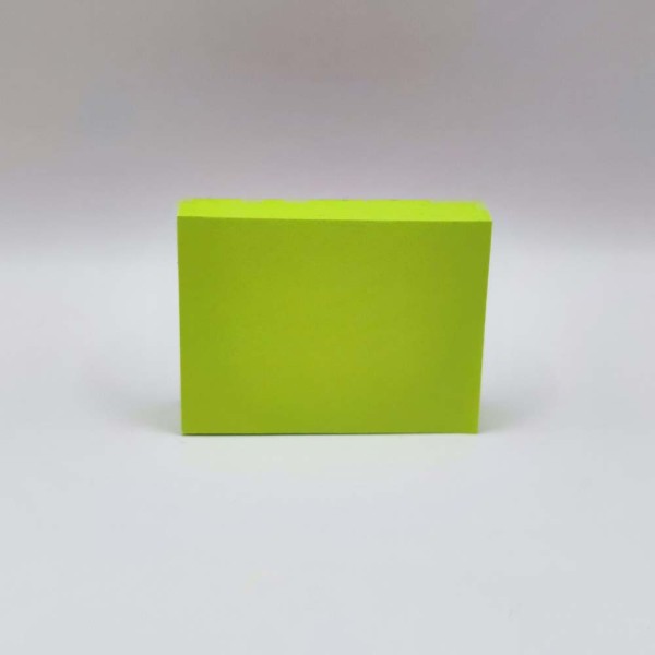 Öntapadó jegyzettömb STICK`N 38x50mm újrahasznosított pasztel zöld (1db)